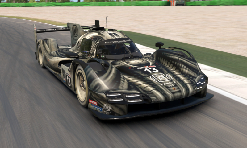 Livrée Giger 1 - Vue Arrière